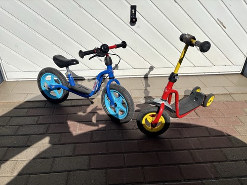 Kinderroller und laufrad - und,