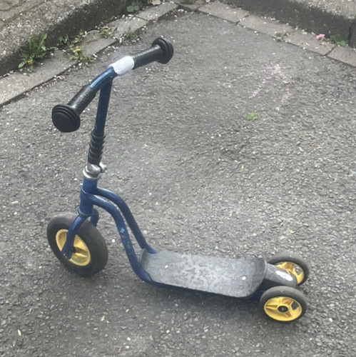 Puky kinderroller dreirad blau - kinderroller,